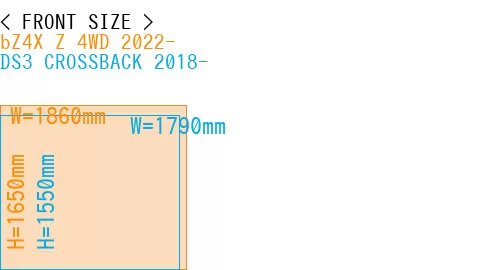 #bZ4X Z 4WD 2022- + DS3 CROSSBACK 2018-